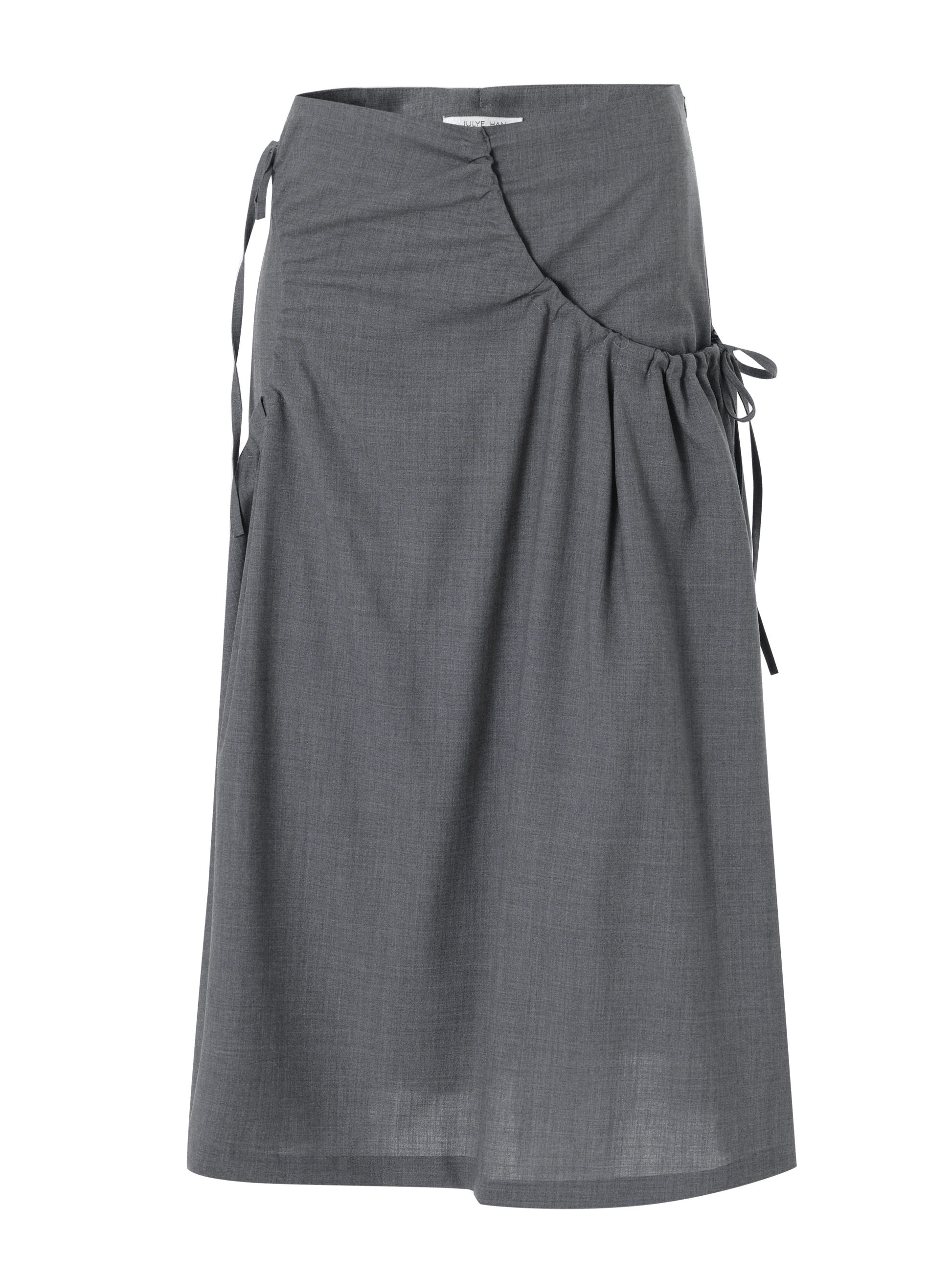 Land skirt - Gray-Julye Han-APOC STORE