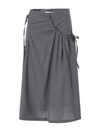 Land skirt - Gray-Julye Han-APOC STORE