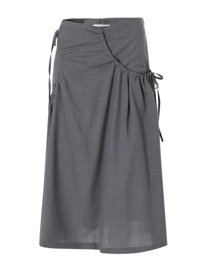 Land skirt - Gray-Julye Han-APOC STORE