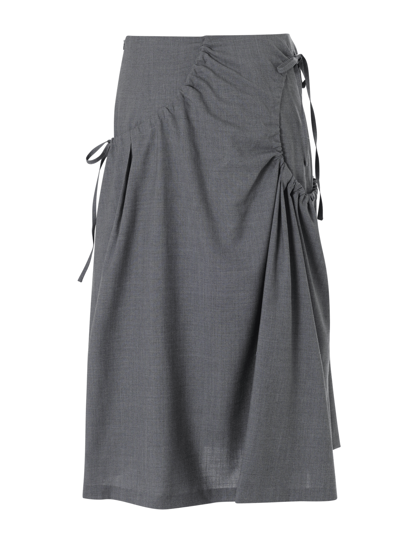 Land skirt - Gray-Julye Han-APOC STORE
