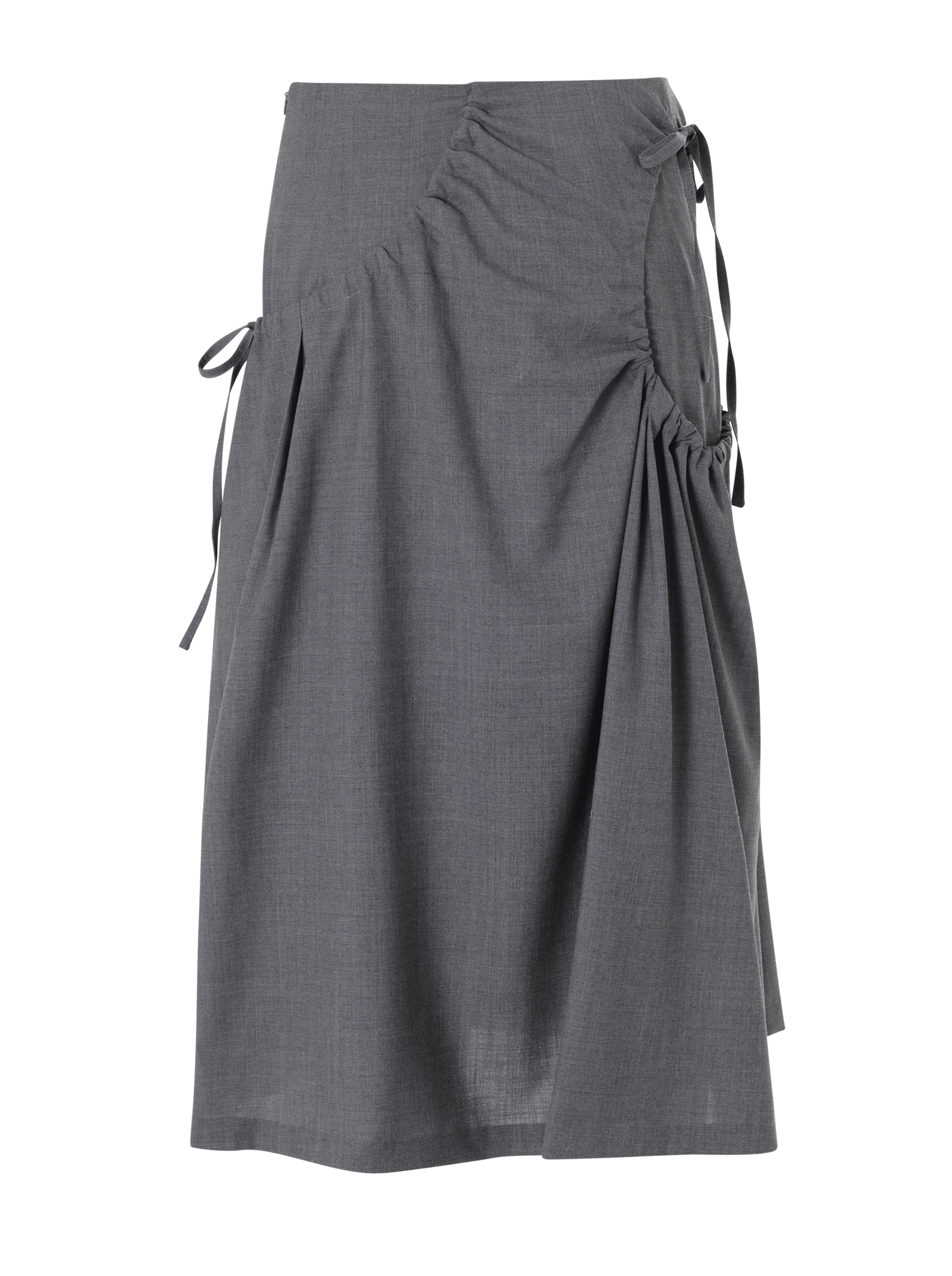 Land skirt - Gray-Julye Han-APOC STORE