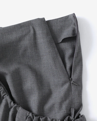 Land skirt - Gray-Julye Han-APOC STORE