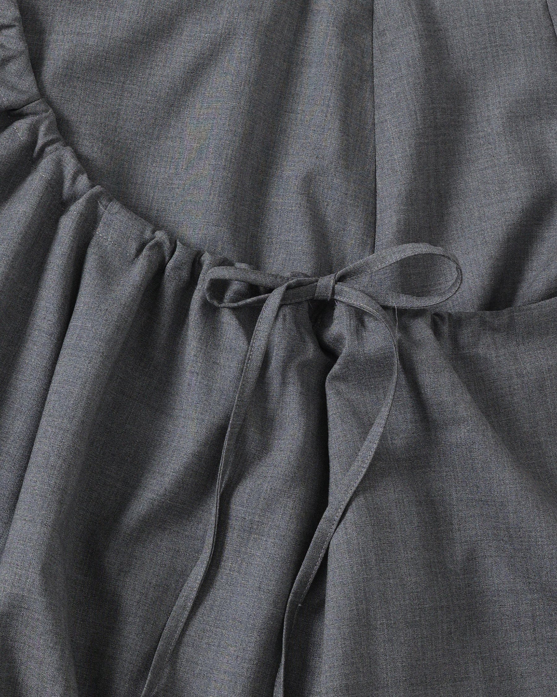 Land skirt - Gray-Julye Han-APOC STORE