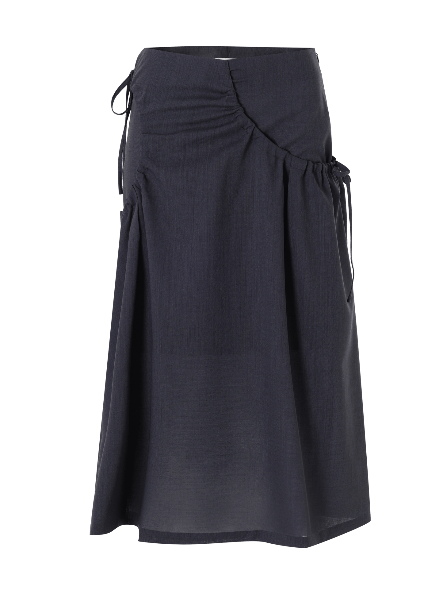 Land Skirt - Navy-Julye Han-APOC STORE