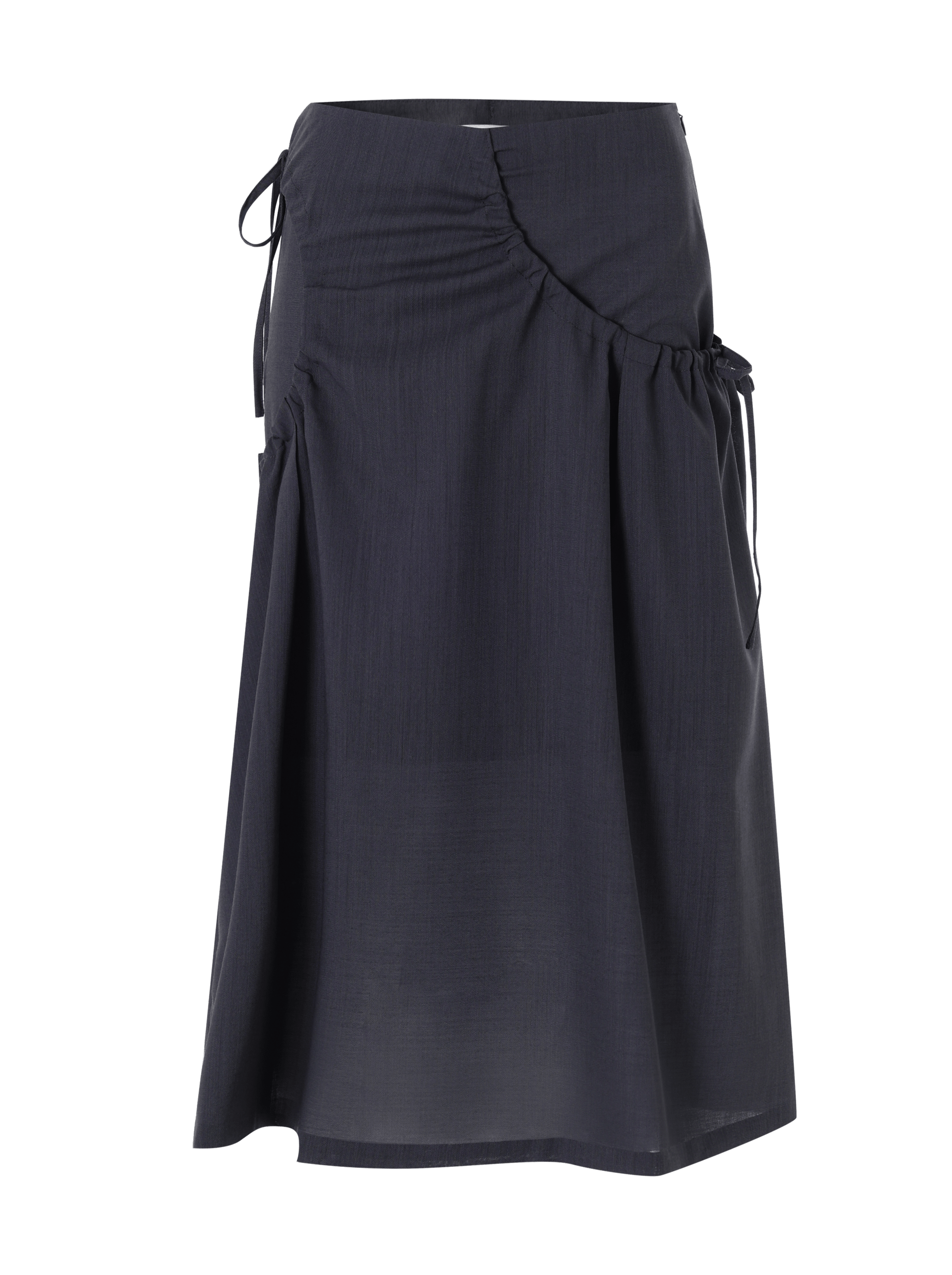 Land Skirt - Navy-Julye Han-APOC STORE