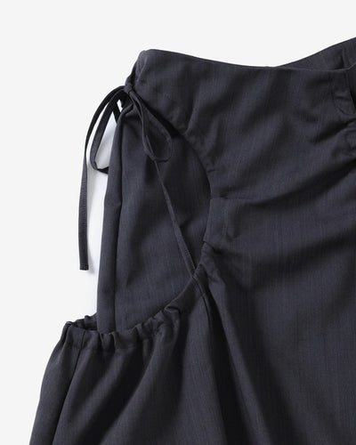 Land Skirt - Navy-Julye Han-APOC STORE