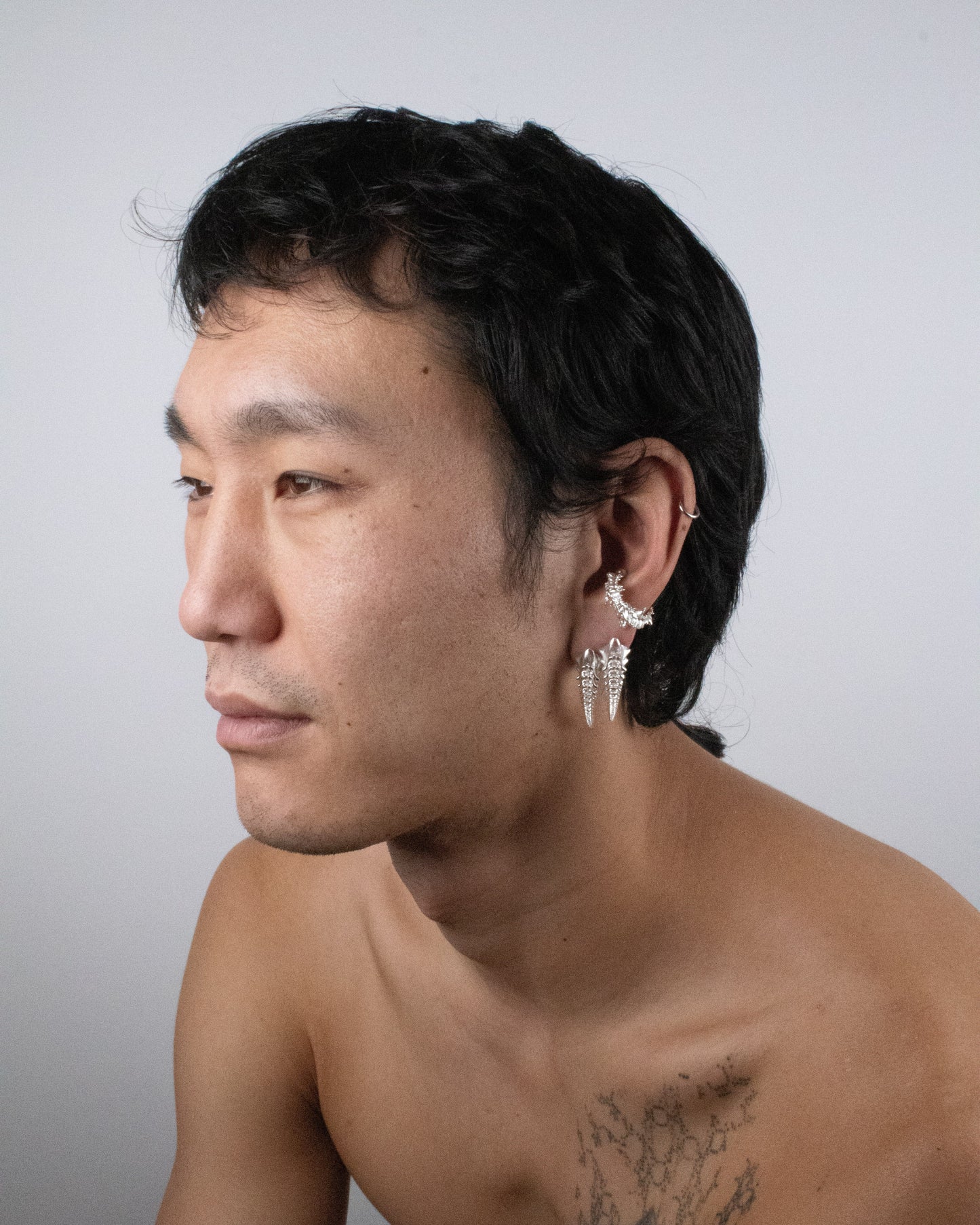 01-PIECE SERIES EARCUFF / RING-ASTERISK-APOC STORE