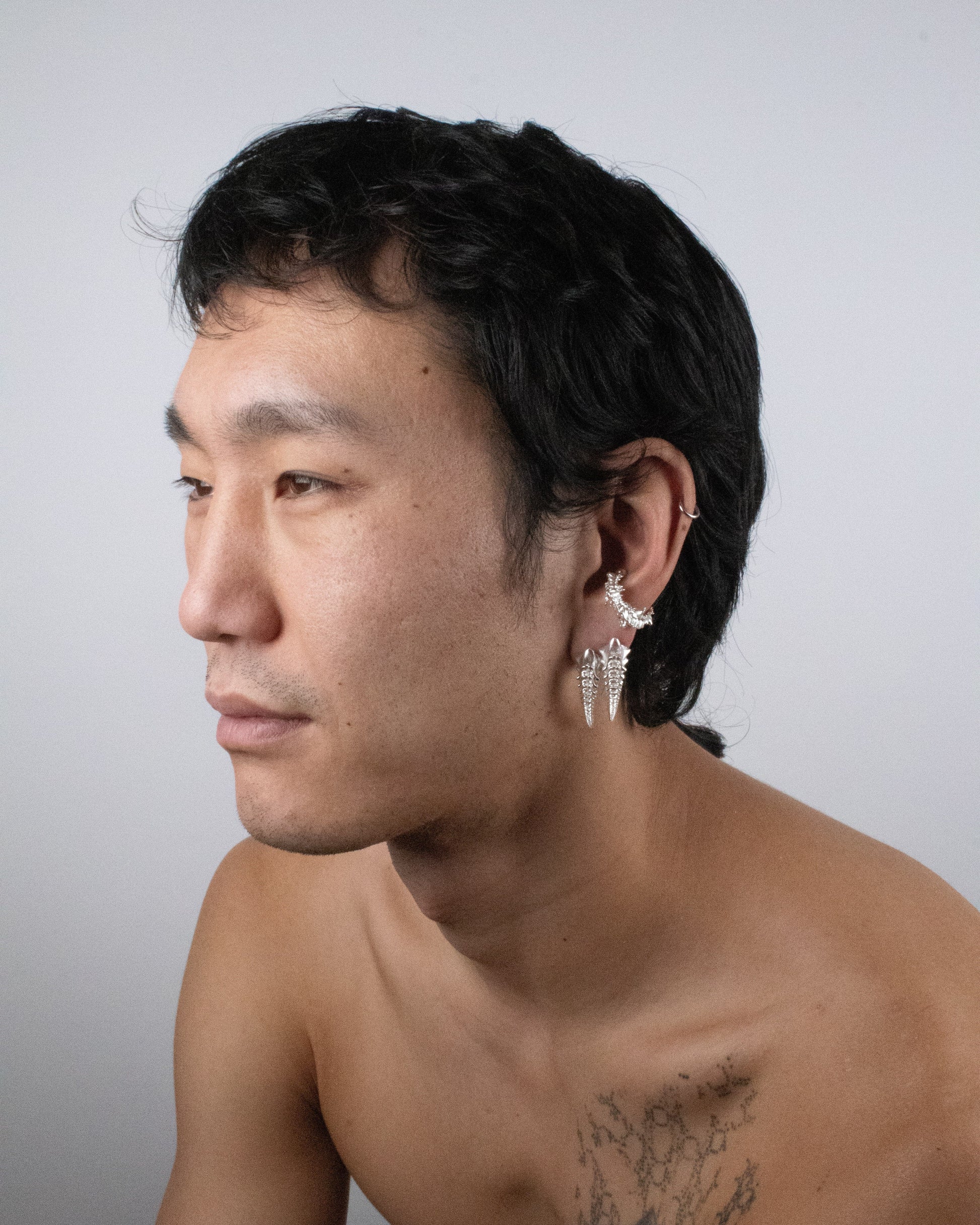 01-PIECE SERIES EARCUFF / RING-ASTERISK-APOC STORE