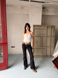 Reversible Caterpillar Top Snow White-deparel-APOC STORE