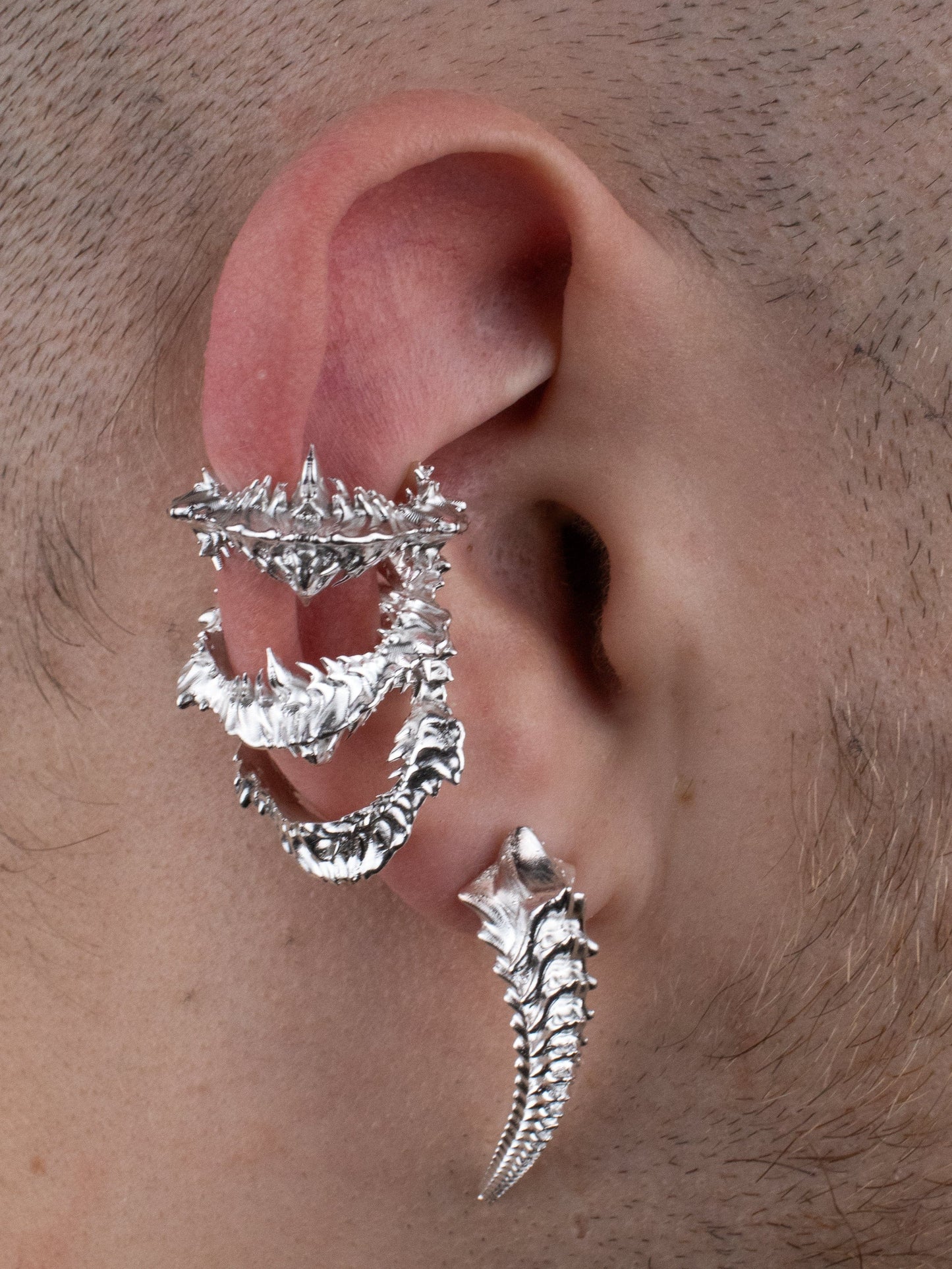 01-PIECE SERIES EARCUFF / RING-ASTERISK-APOC STORE