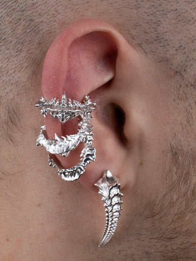 01-PIECE SERIES EARCUFF / RING-ASTERISK-APOC STORE