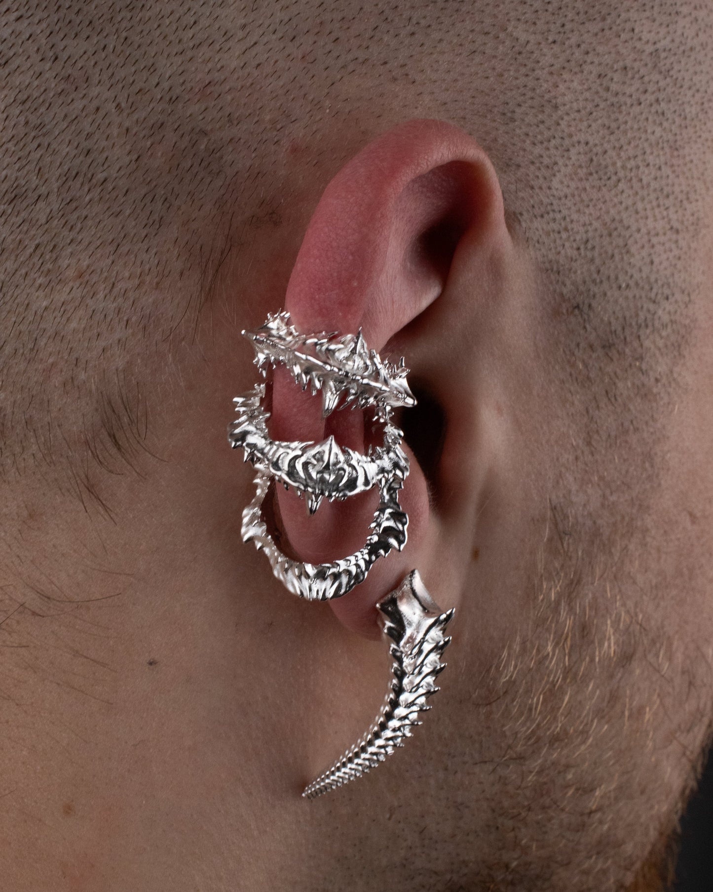 01-PIECE SERIES EARCUFF / RING-ASTERISK-APOC STORE