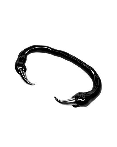 Black bracelet with spikes-CASPER DIY-APOC STORE