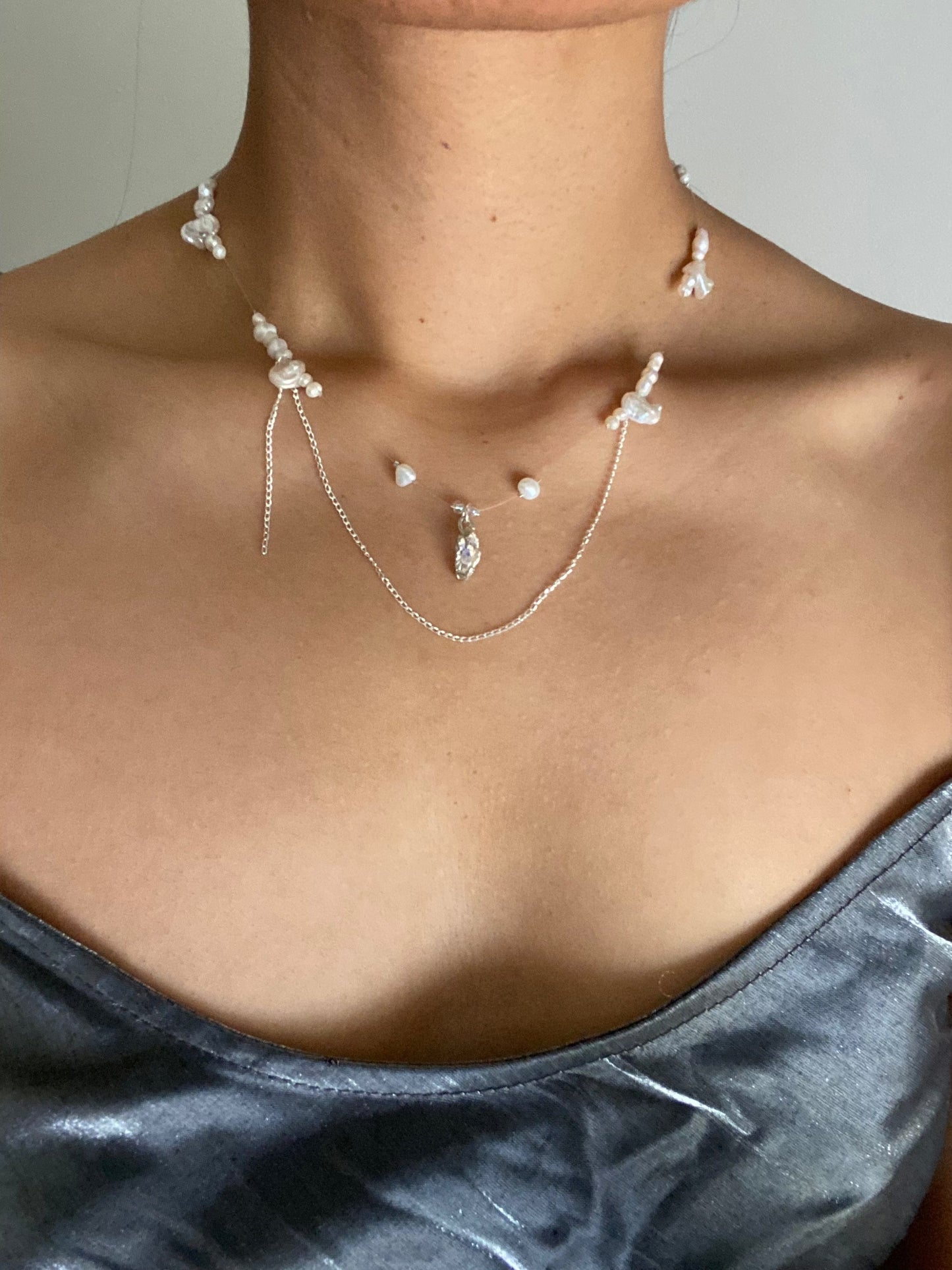 Celestial Necklace Silver-Nadia Ridiandries-APOC STORE