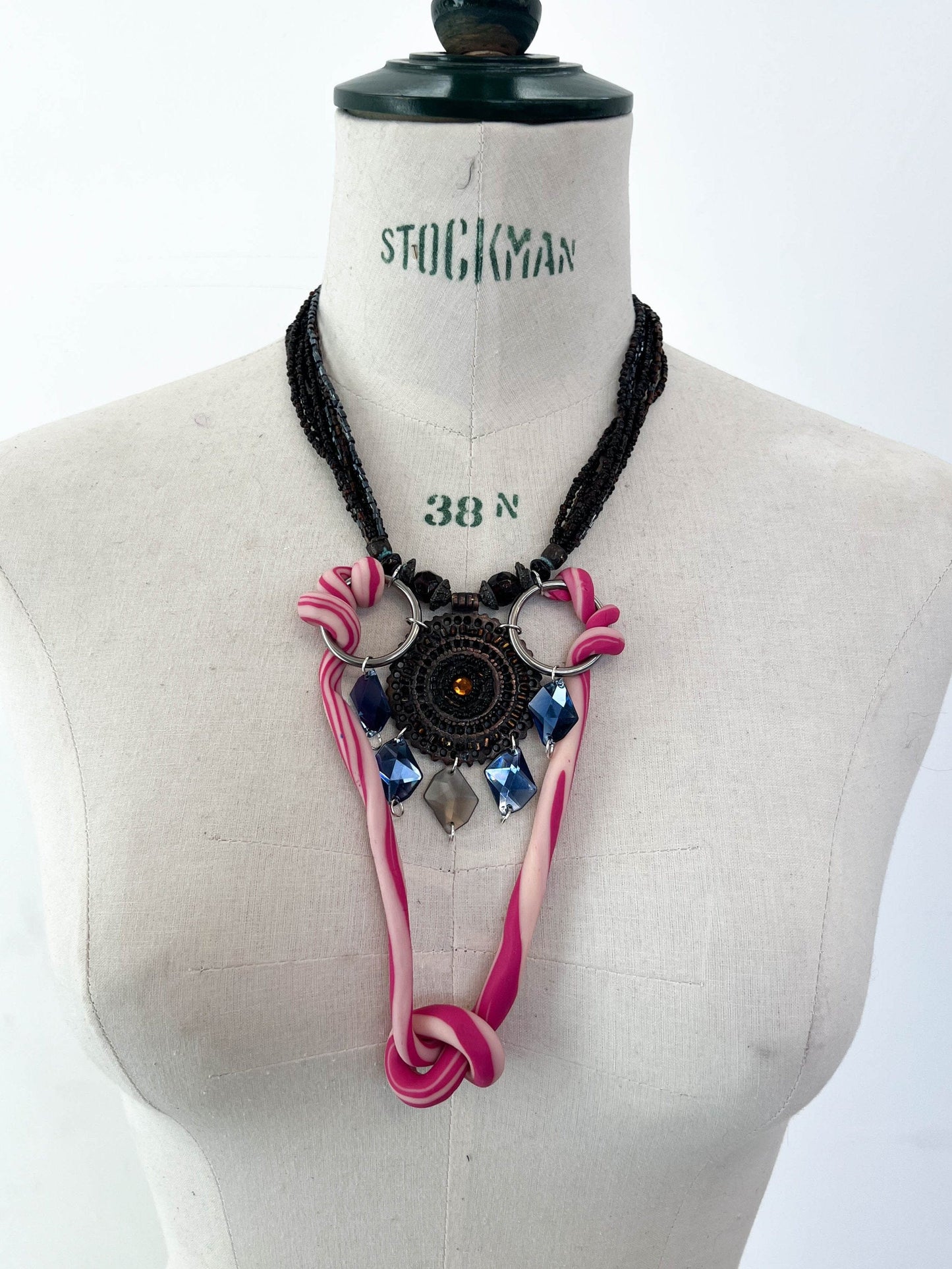 Necklace "Bubble Gum"-TATi-APOC STORE