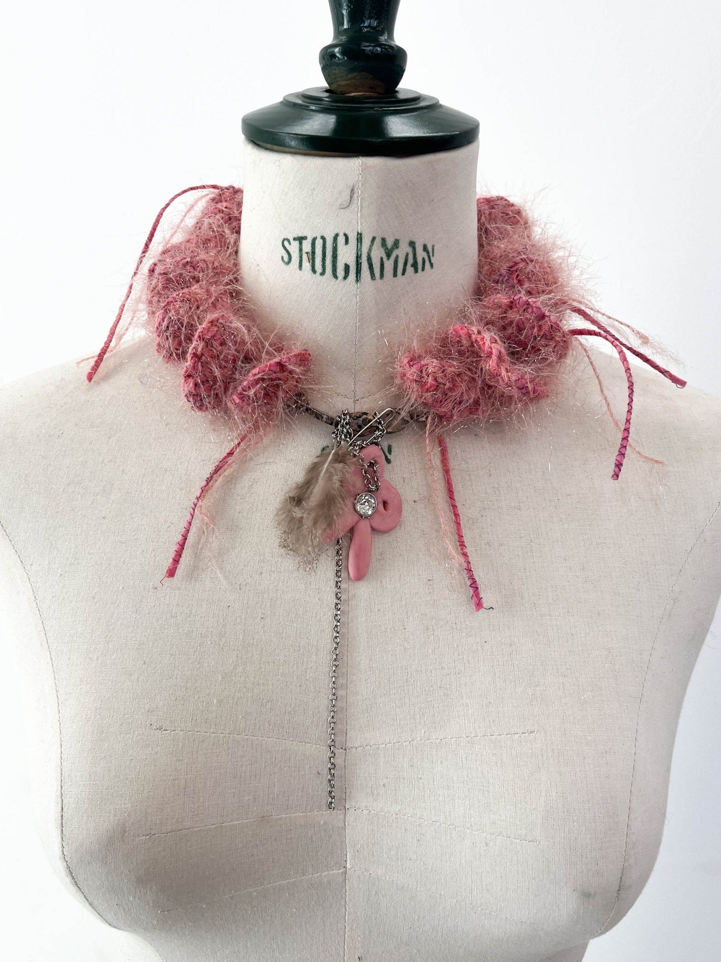 Necklace "One Bow for you"-TATi-APOC STORE