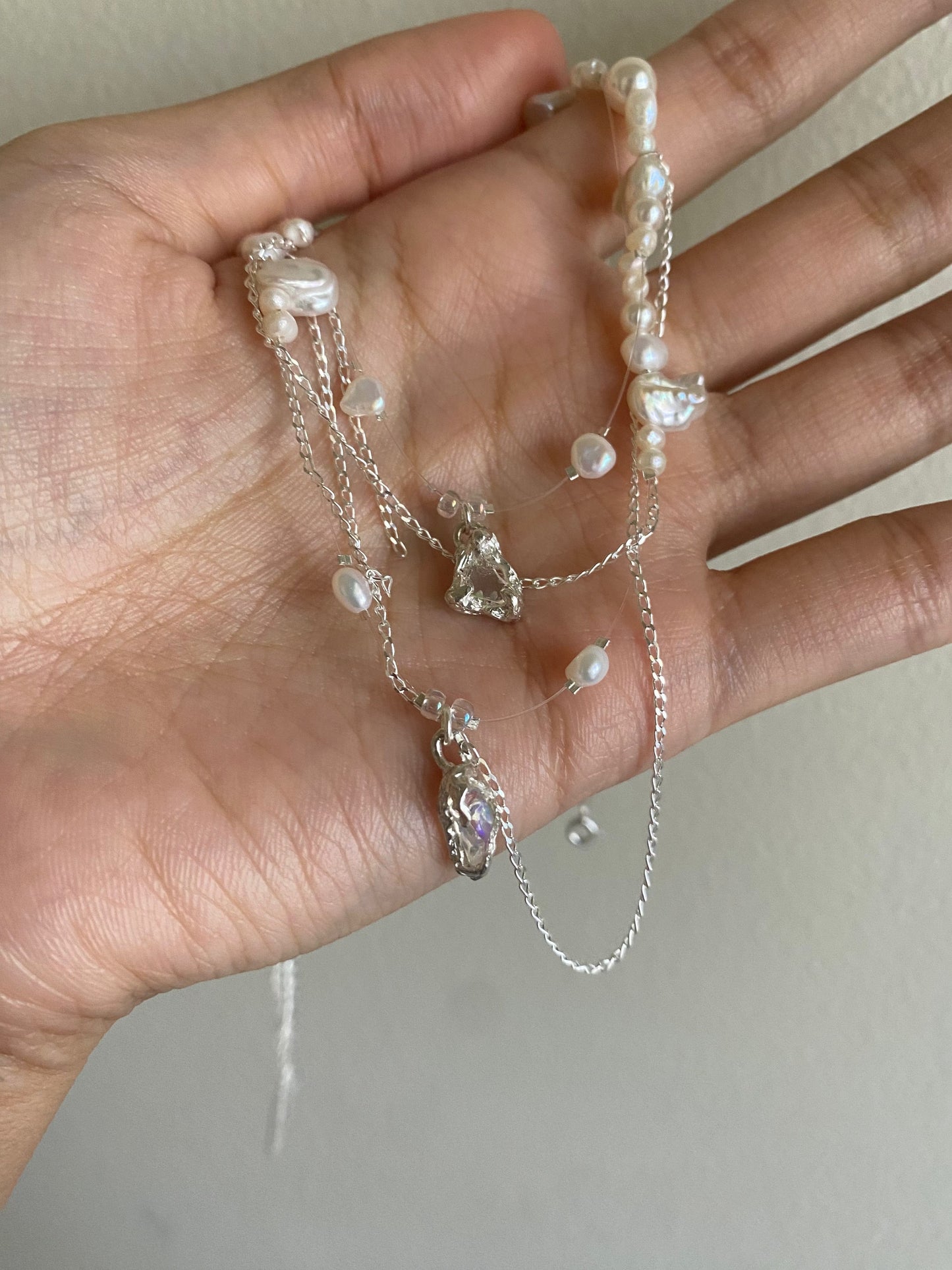 Celestial Necklace Silver-Nadia Ridiandries-APOC STORE