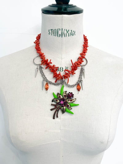 Necklace "Spicy Flower"-TATi-APOC STORE