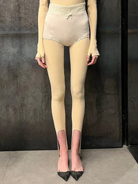 Biflex Stirrups Leggings beige-Nastyamasha-APOC STORE