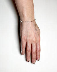 Silver scarf bracelet-Jaekim-APOC STORE