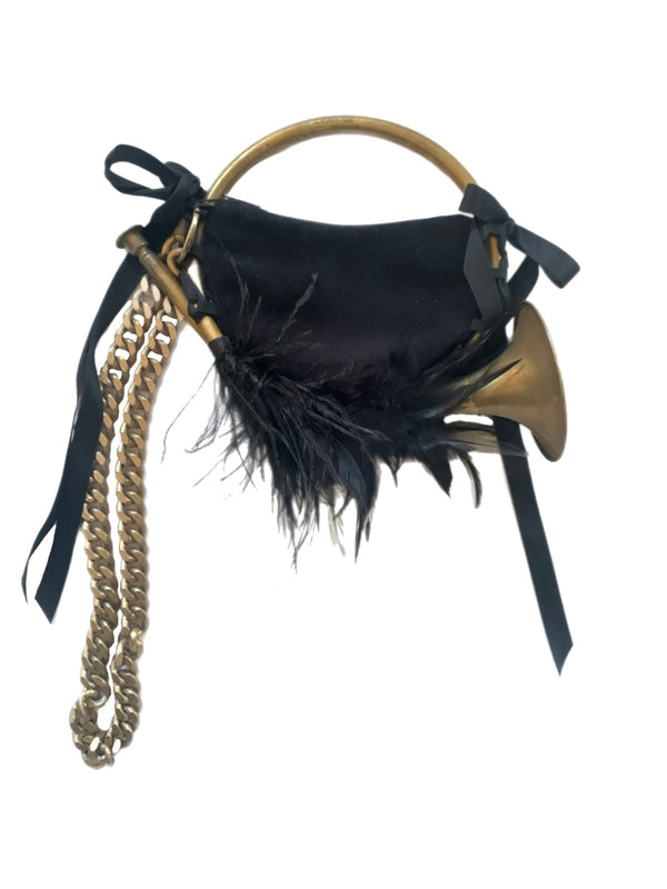 Angel of Music Little Black Purse-Polyhedron-APOC STORE