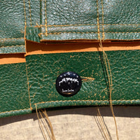 Green/Tan Leather Jacket:-Jetpack Hom(m)e-APOC STORE