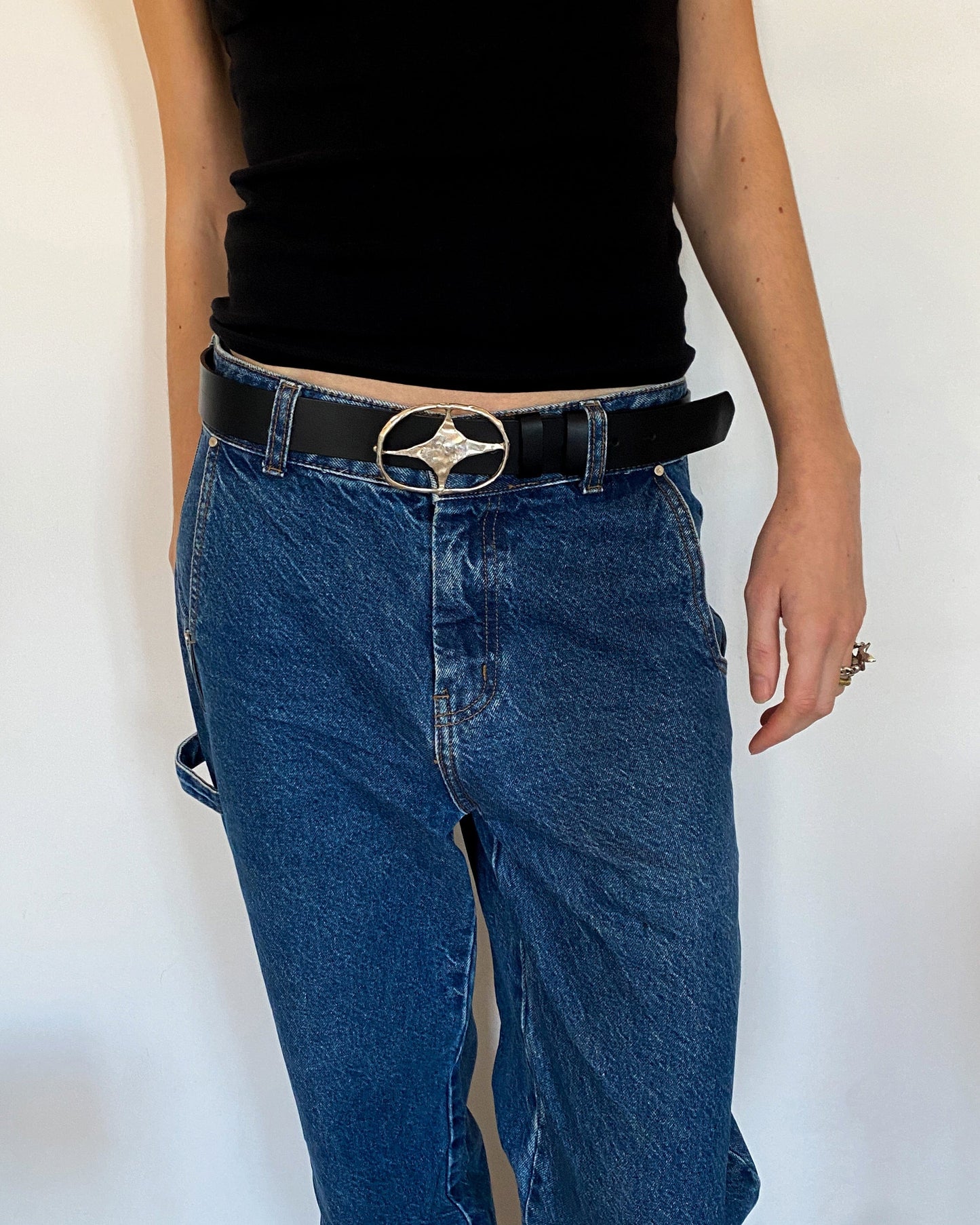 METAL STAR SILVER BELT-MIFIG-APOC STORE