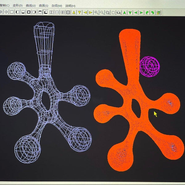 Green CZ stemcell pendant with Chain-NORAIZUXX-APOC STORE