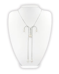 Pearl tassel necklace 05-Jaekim-APOC STORE