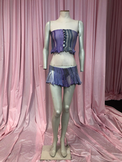 KNITTED TOP PURPLE-Lou de Bètoly-APOC STORE