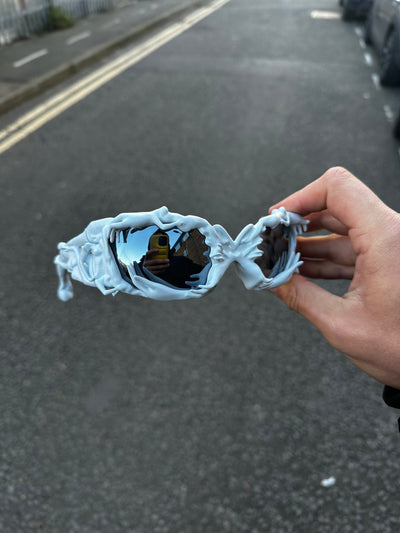 KP-01 Sunglasses White-TIDES STUDIO-APOC STORE