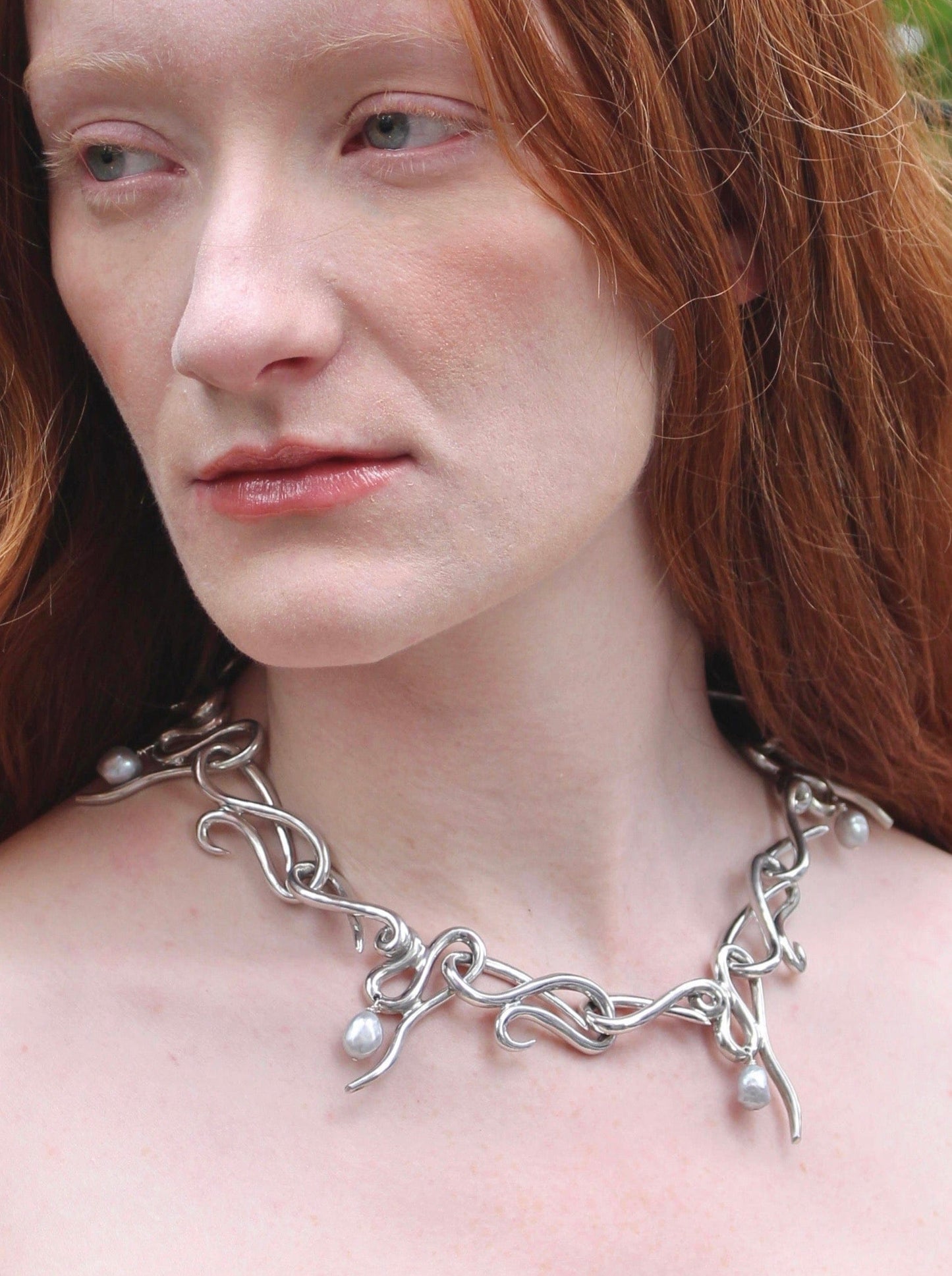 Solspear Chain Necklace-Rosie Grace Ward-APOC STORE