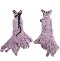 Lilac knit dress-Polyhedron-APOC STORE