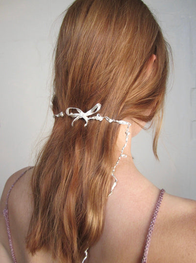 Burnt Ribbon Hair Snatcher-Nadia Ridiandries-APOC STORE