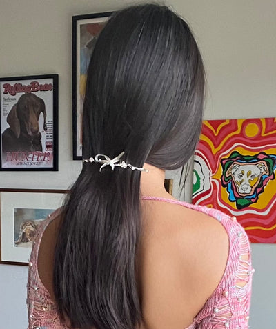 Burnt Ribbon Hair Snatcher-Nadia Ridiandries-APOC STORE
