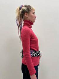 FREJA hairy belt purple-TATi-APOC STORE