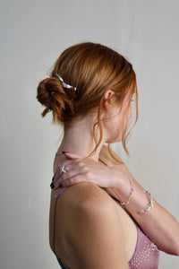 Burnt Bow Cuff Bracelet-Nadia Ridiandries-APOC STORE