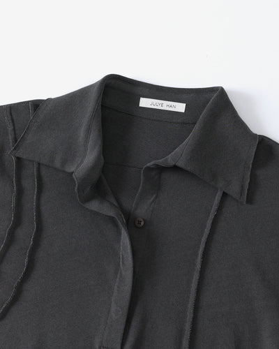 Sand Top - Charcoal-Julye Han-APOC STORE