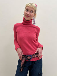 Heart buckle belt rosé-TATi-APOC STORE