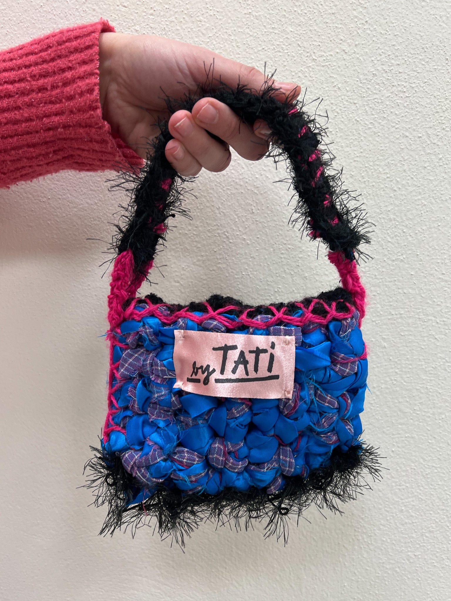 Heart bag blue-TATi-APOC STORE