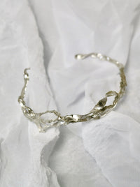 Burnt Bow Cuff Bracelet-Nadia Ridiandries-APOC STORE
