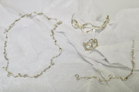 Burnt Ribbon Choker-Nadia Ridiandries-APOC STORE