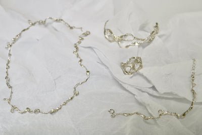 Burnt Ribbon Choker-Nadia Ridiandries-APOC STORE