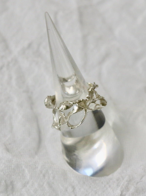 Burnt Bow Ring-Nadia Ridiandries-APOC STORE