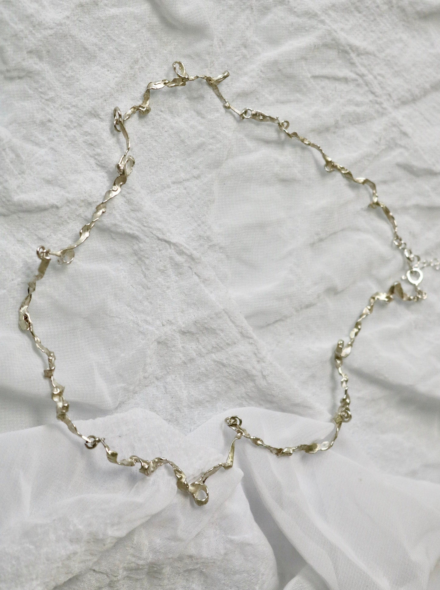 Burnt Ribbon Choker-Nadia Ridiandries-APOC STORE