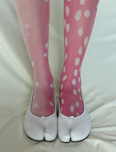 Pink Bambi over the knee socks-mew swim-APOC STORE
