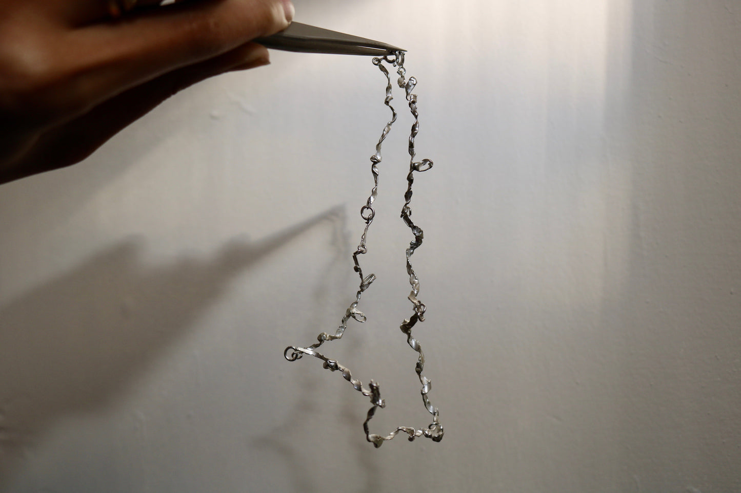 Burnt Ribbon Choker-Nadia Ridiandries-APOC STORE