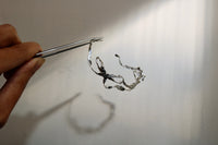 Burnt Bow Cuff Bracelet-Nadia Ridiandries-APOC STORE