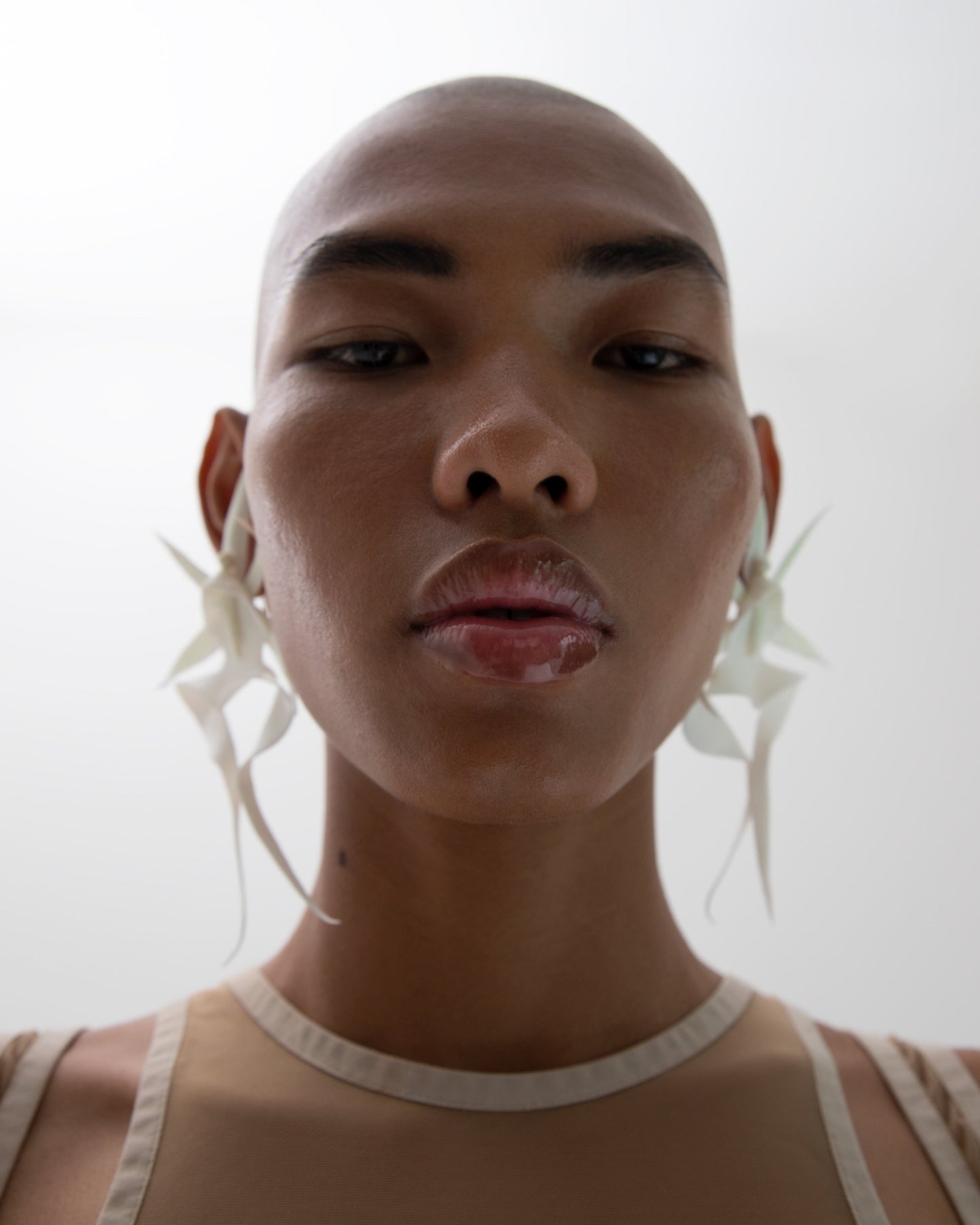 Ghost Orchid Earrings-Baggira-APOC STORE