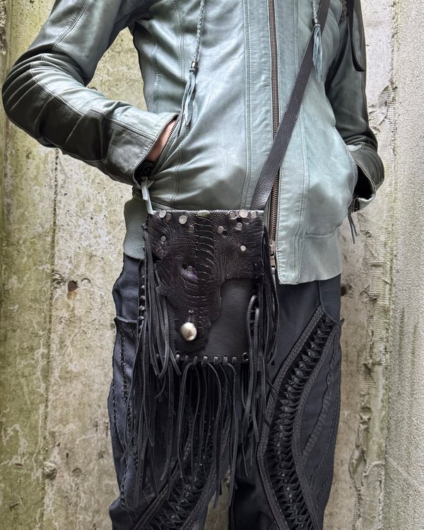 Medicine bag black-Greco-APOC STORE